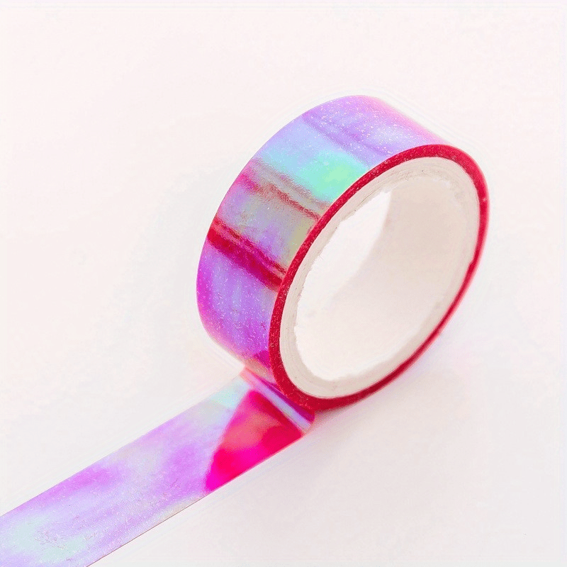 Laser Glitter Tape, Decorative Adhesive Tape, Girl Album Stationery Tape Stationery Stickers