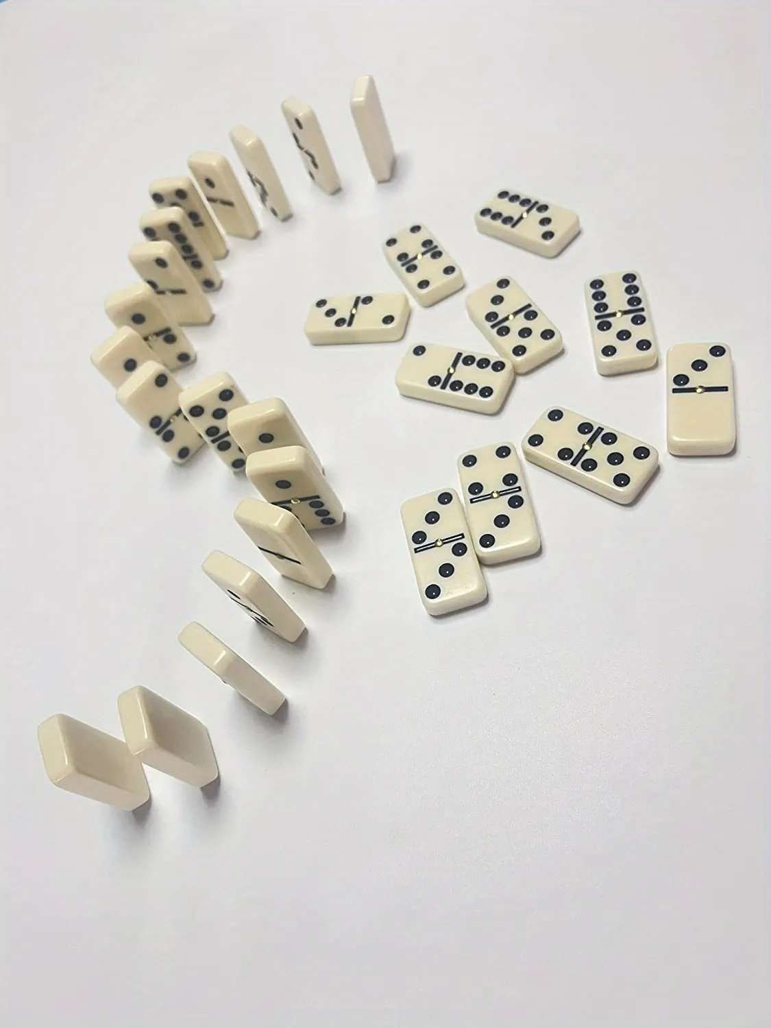 28 PCS Adulte Domino Set Jeu De Société Classique Double Six - Temu Canada