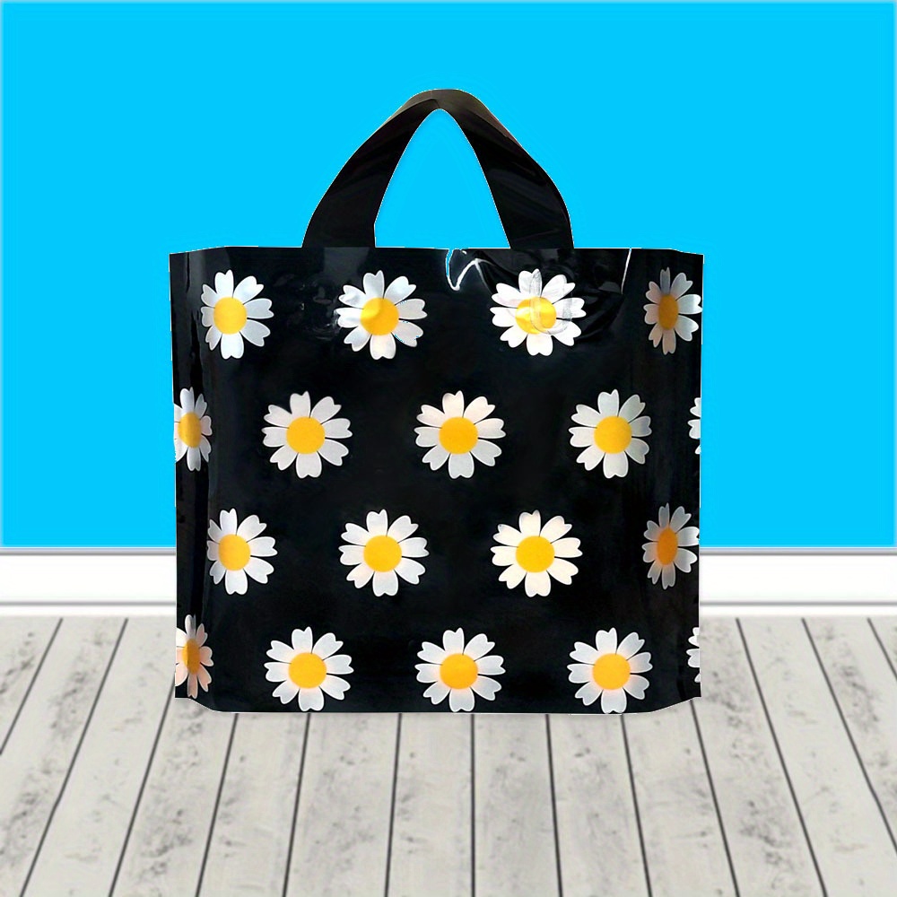 Portable Pvc Gift Bag, With Ribbon Party Gift Bag, Gift Bag, For Wedding  Parties Clear Little Daisy Print Gift Bag, For Party Supplies Holiday  Decoration Supplies, Shopping Bag, Tote Bag, Wedding Supplies 