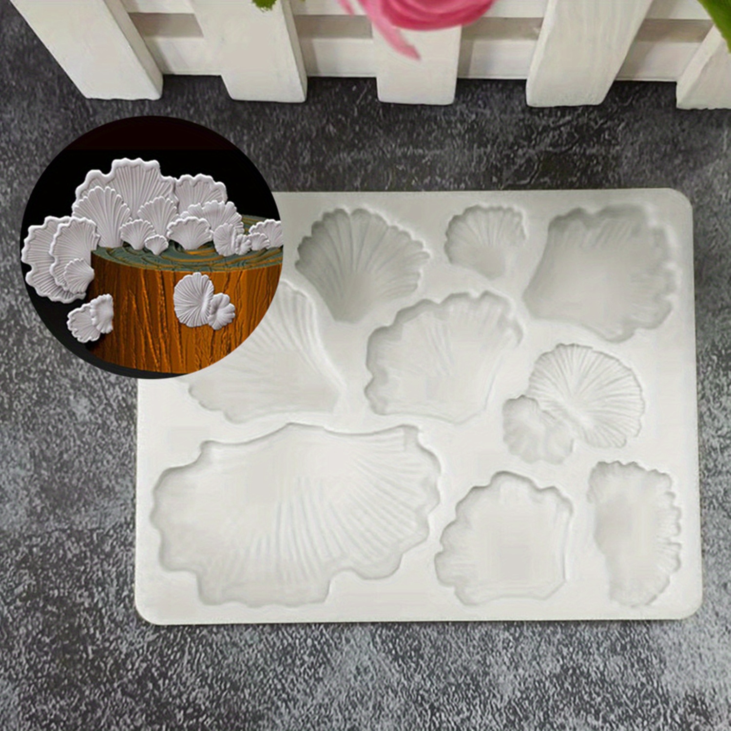 Mushroom Chocolate Mold 3d Silicone Mold Candy Mold - Temu