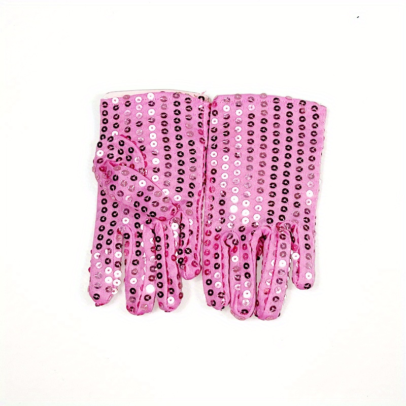 Yabber Sequin Gloves - Small [Young-Kids] for Ice Skating | Dance | Michael  Jackson Costume | Sparkle Dress Up [1 Pair]