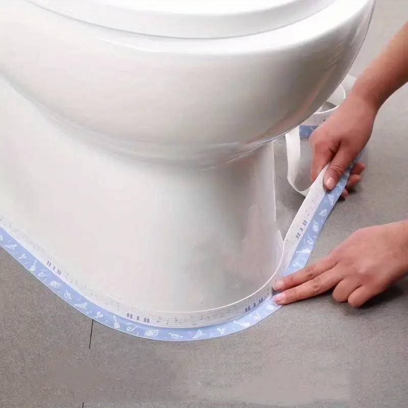 1roll waterproof anti mildew toilet caulk strip self adhesive sealing tape for kitchen bathroom bathroom waterproof tape to avoid wet kitchen sink beautiful seam stickers details 3