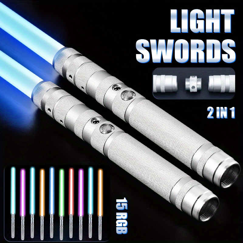 2 en 1 Sabre Lumineux Épée Pour Enfants Sabres Laser - Temu Canada