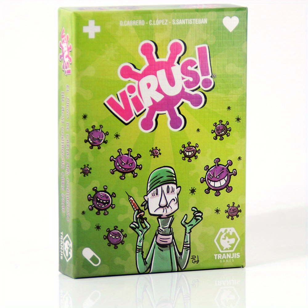 Virus Card Game The Contagiously Fun Card Game Spanish Version Virus 2