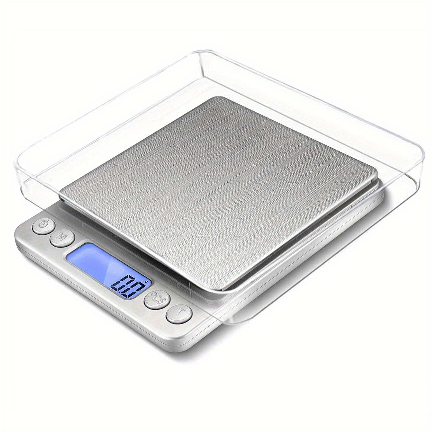 Flamech Electronics - ⚖️ #Balanza Peso digital para #cocina⁣ ⁣⁣⁣⁣ ✓ Soporta  hasta 10kg (1000g)⁣ ✓ Funciona con 2 pilas doble AA (incluidas)⁣ ✓ Botón de  Tare ⁣ ✓ Pesa en Gramos