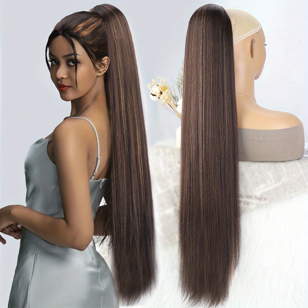 Soft girl invisible long straight hair A30870 – apsanil