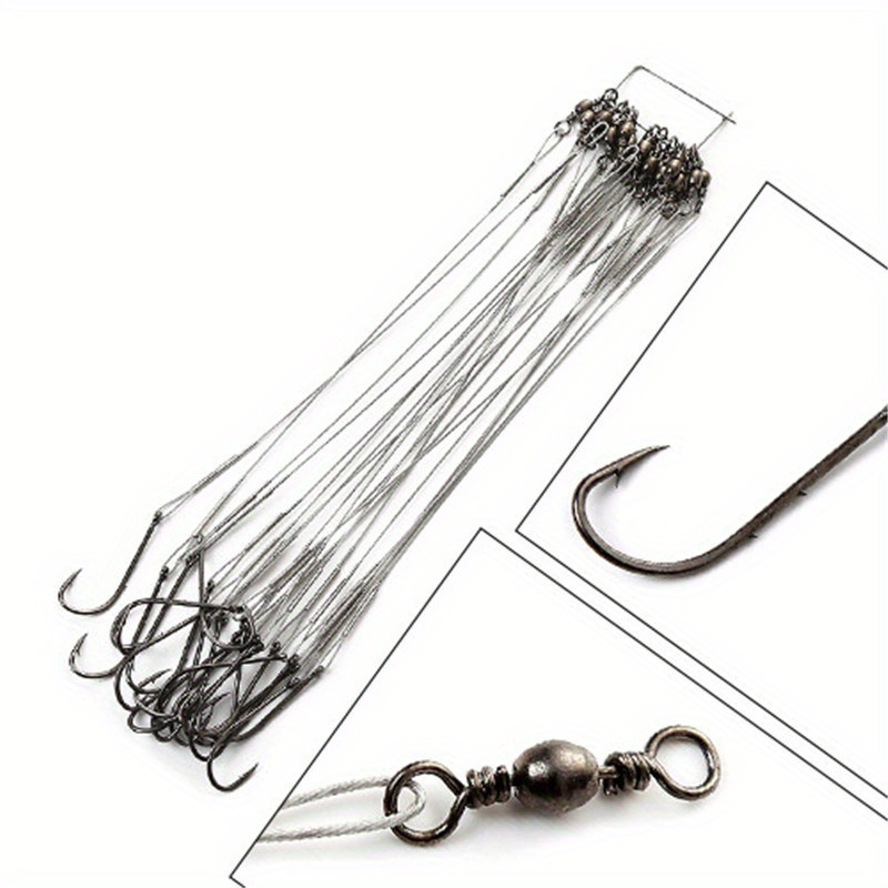 Fishing Rolling Snap Steel Line Hooks Included - Temu Canada