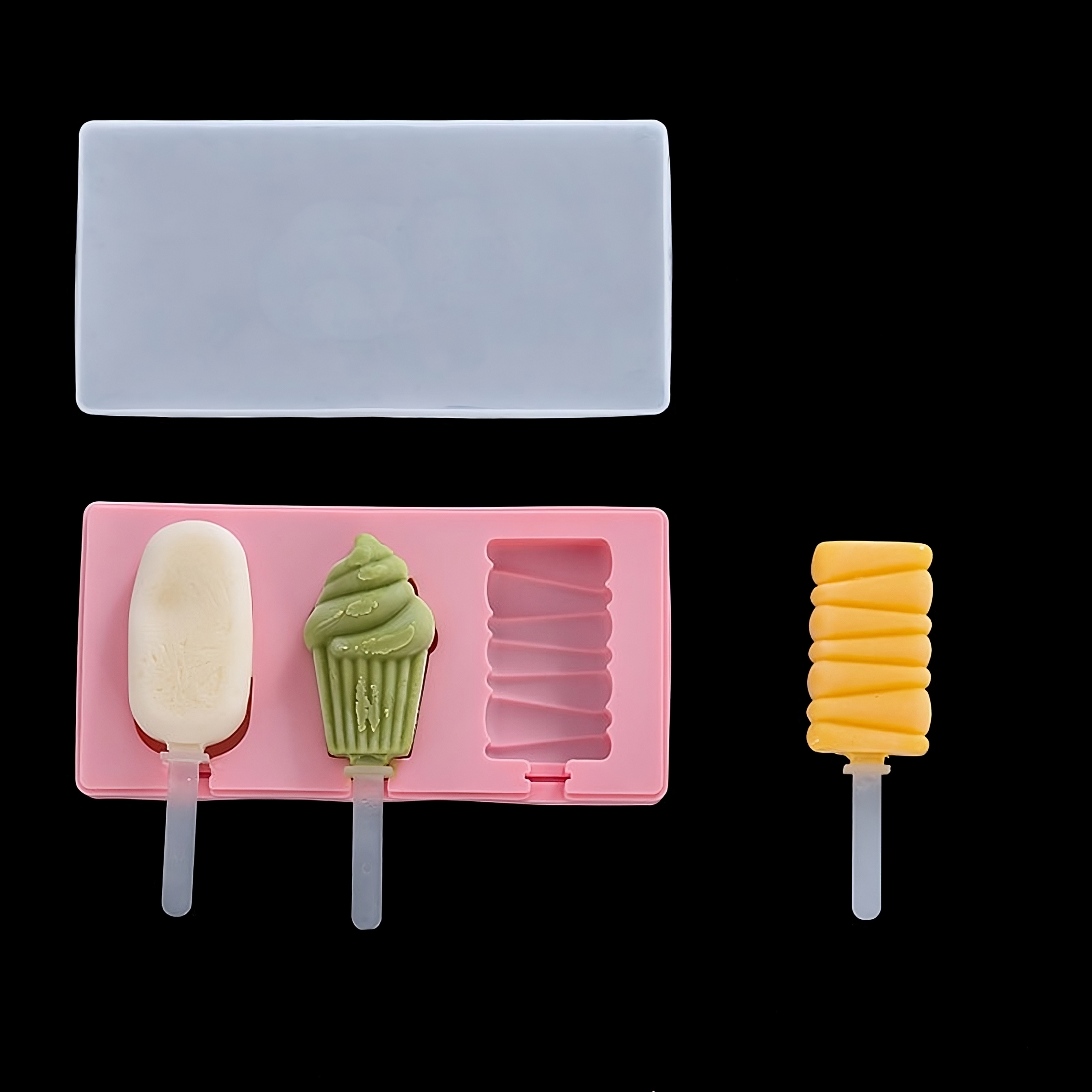 Silicone Ice Cream Mold Stick, Silicone Kitchen Gadgets