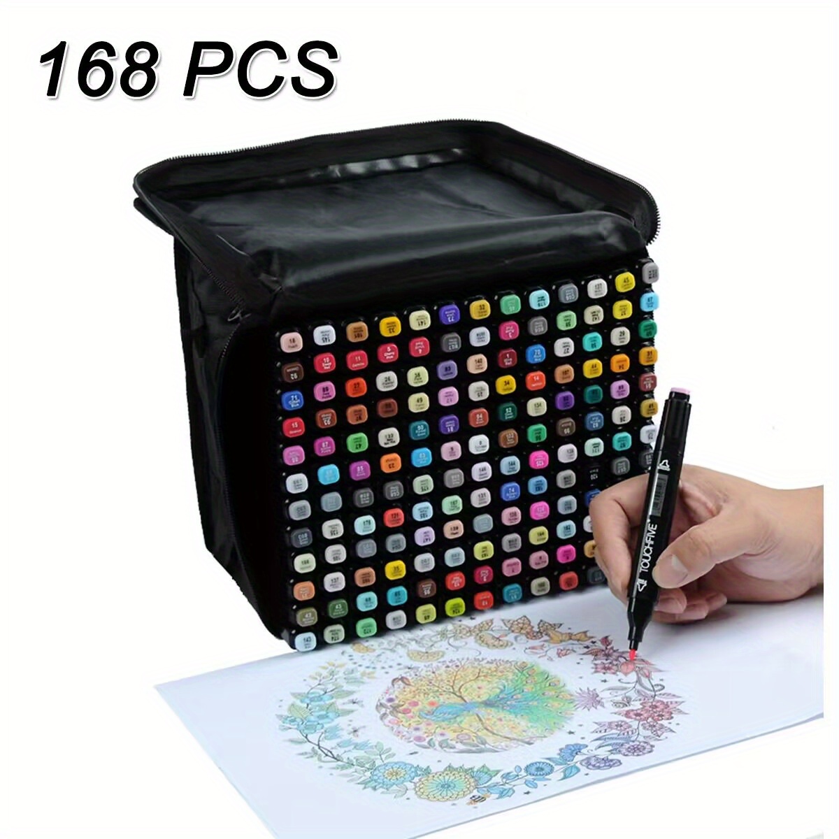 12/24/36/48 PCS Colored Art Sketching Markers Drawing Set Double