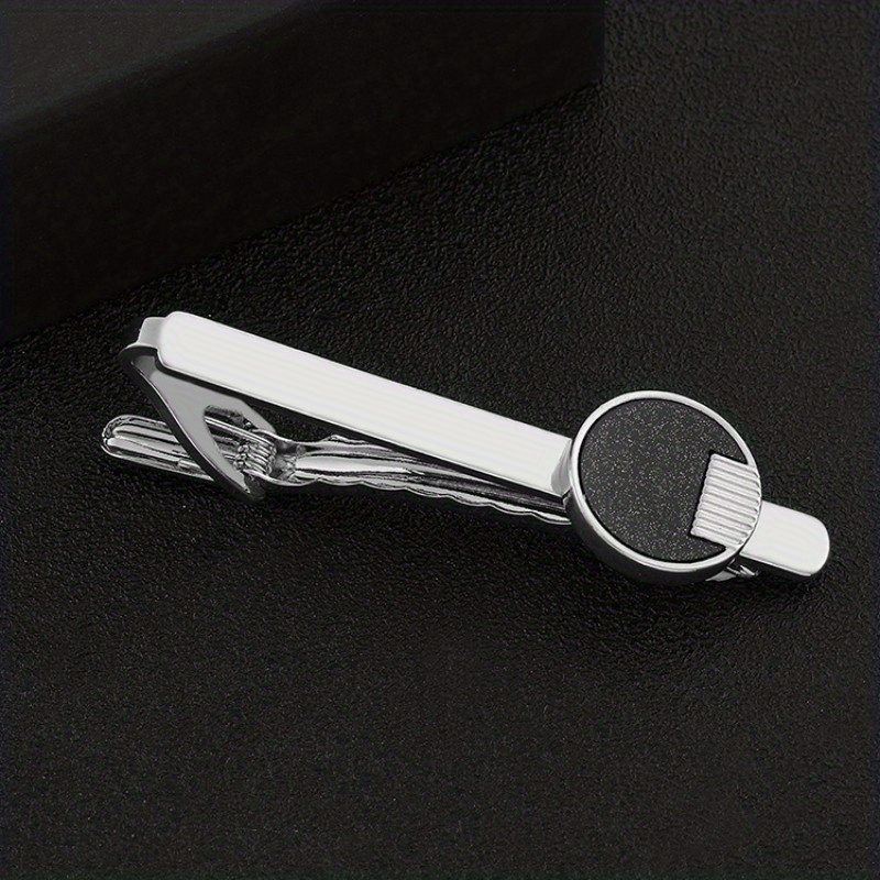 Men's Crystal Tie Clip Wedding Business Necktie Accessories