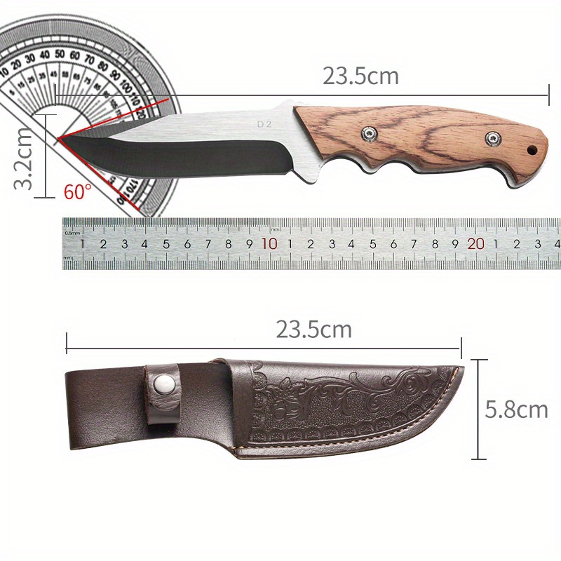 Ultra sharp Camping Knife With Sheaths Multifunctional - Temu