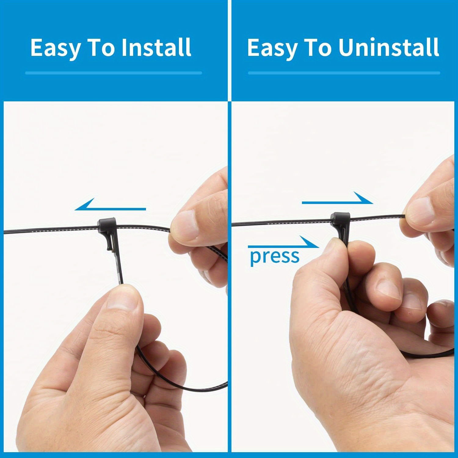 Heavy Duty Industrial Zip Ties Wide Long Releasable Cable Temu