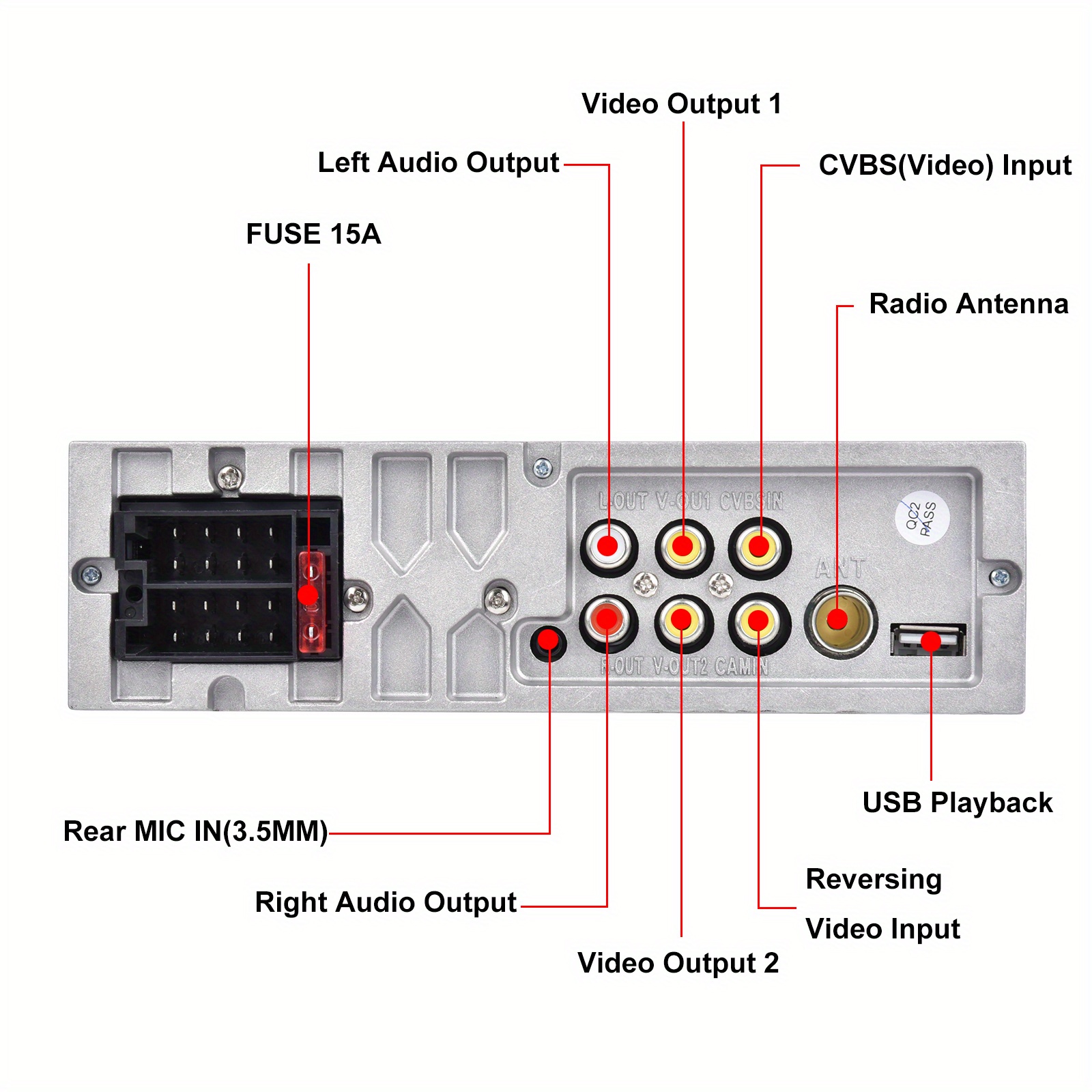 1din Auto Radio 7 hd Retráctil Coche Estéreo Pantalla - Temu