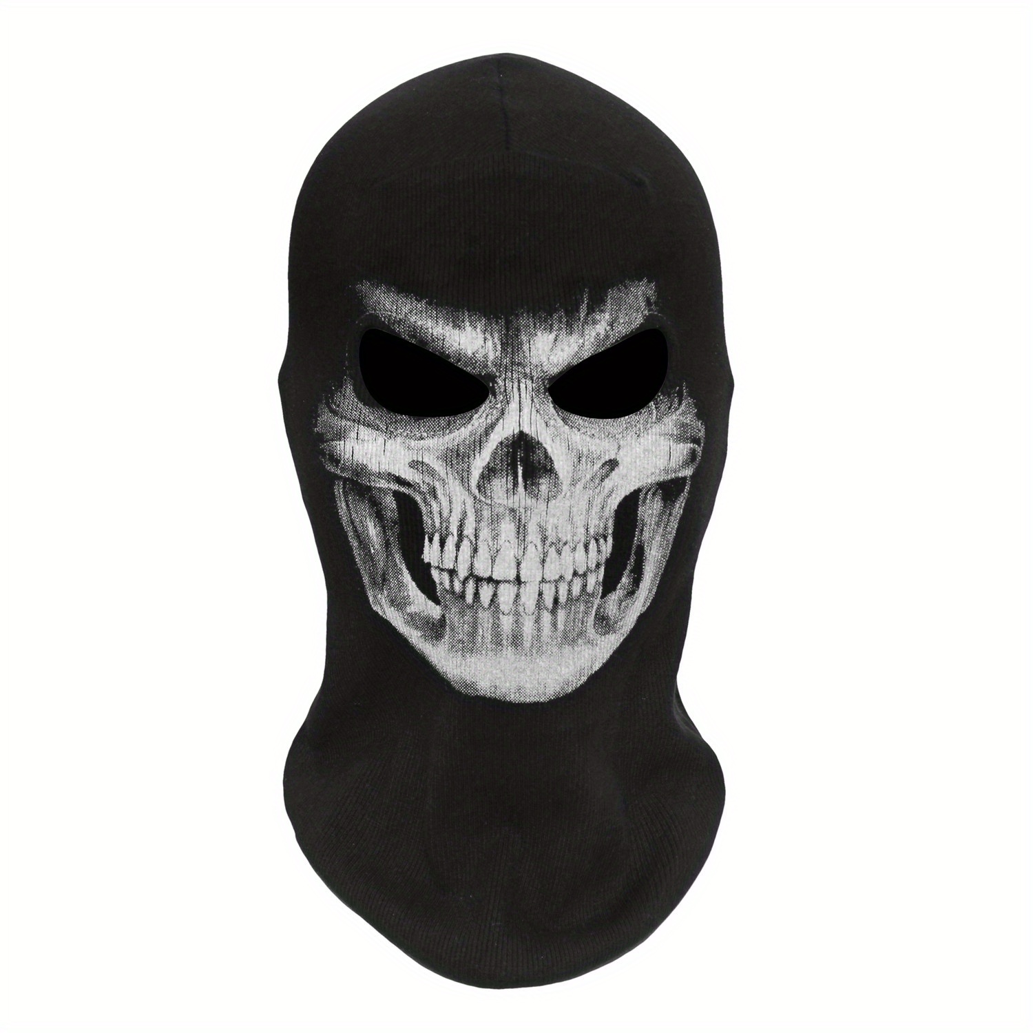 1 Pieza Motocicletas Bicicleta Esquí Calavera Pasamontañas Máscara, Cosplay  Miedo Fantasma Cara Juego Guerra Esqueleto Montar Aire Libre Sombreros  Máscaras Prueba Viento - Automotriz - Temu