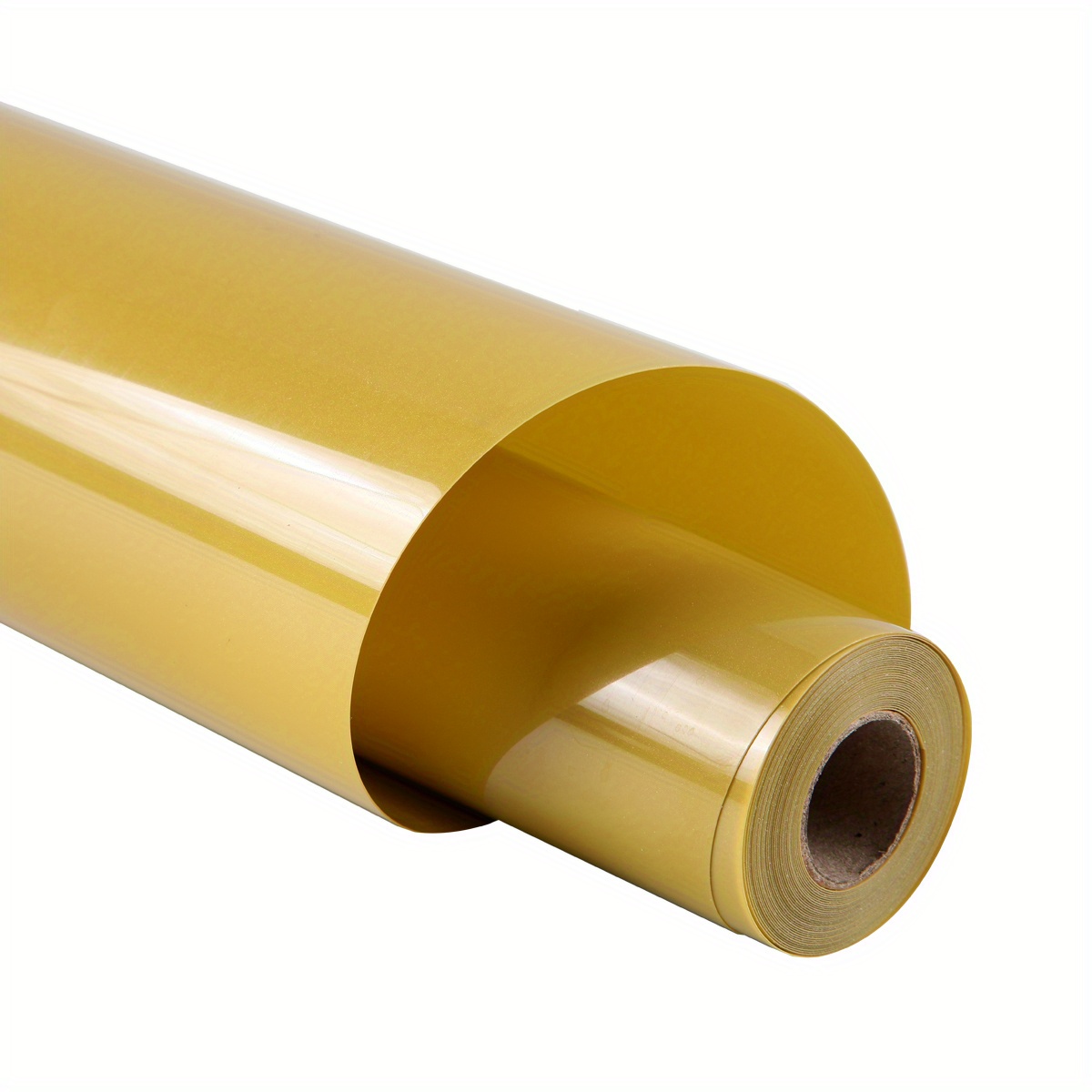 guangyintong HTV Heat Transfer Vinyl Rolls 12 x 12ft - PU Gold Iron on  Vinyl Easy to Cut &Weed, Glossy Surface (Gold B7)