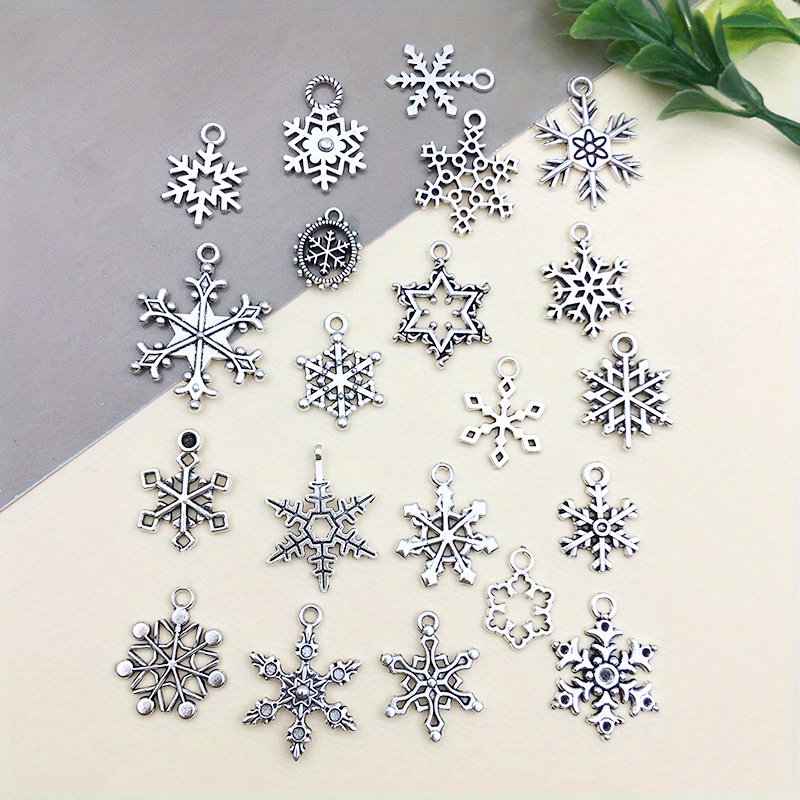 20Pcs Creative Bow Pendants Alloy Charms Jewelry Making Charms for DIY 