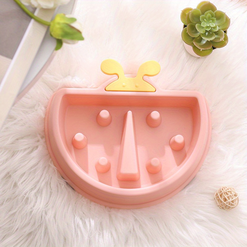 Ladybug-shaped Dog Bowl