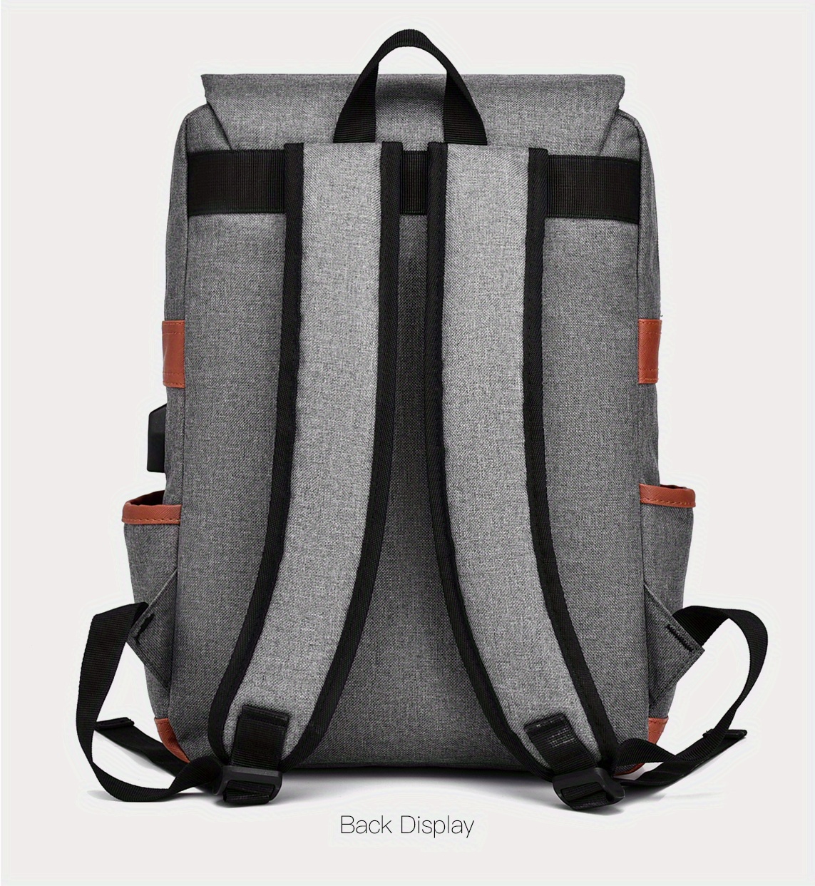 Mancio slim laptop online backpack