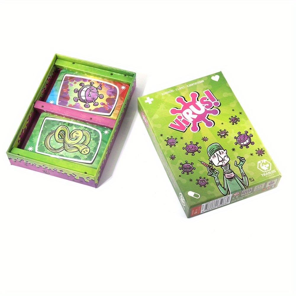 Virus Card Game The Contagiously Fun Card Game Spanish Version Virus 2