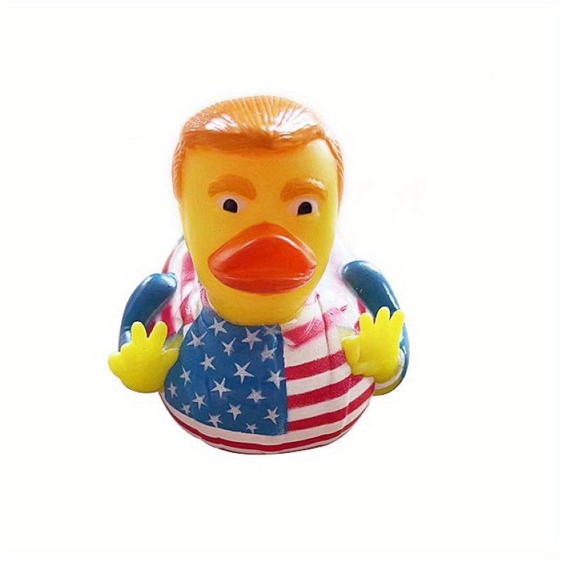 Baby Bath Toys Trump Rubber Squeak Bath Duck Baby Bath - Temu Canada
