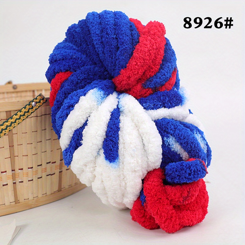 1 Chunky Chenille Yarn Arm Knitting Yarn Knitting Crocheting Blanket Home  Decoration Projects 2 2cm Thick, Shop Temu Start Saving