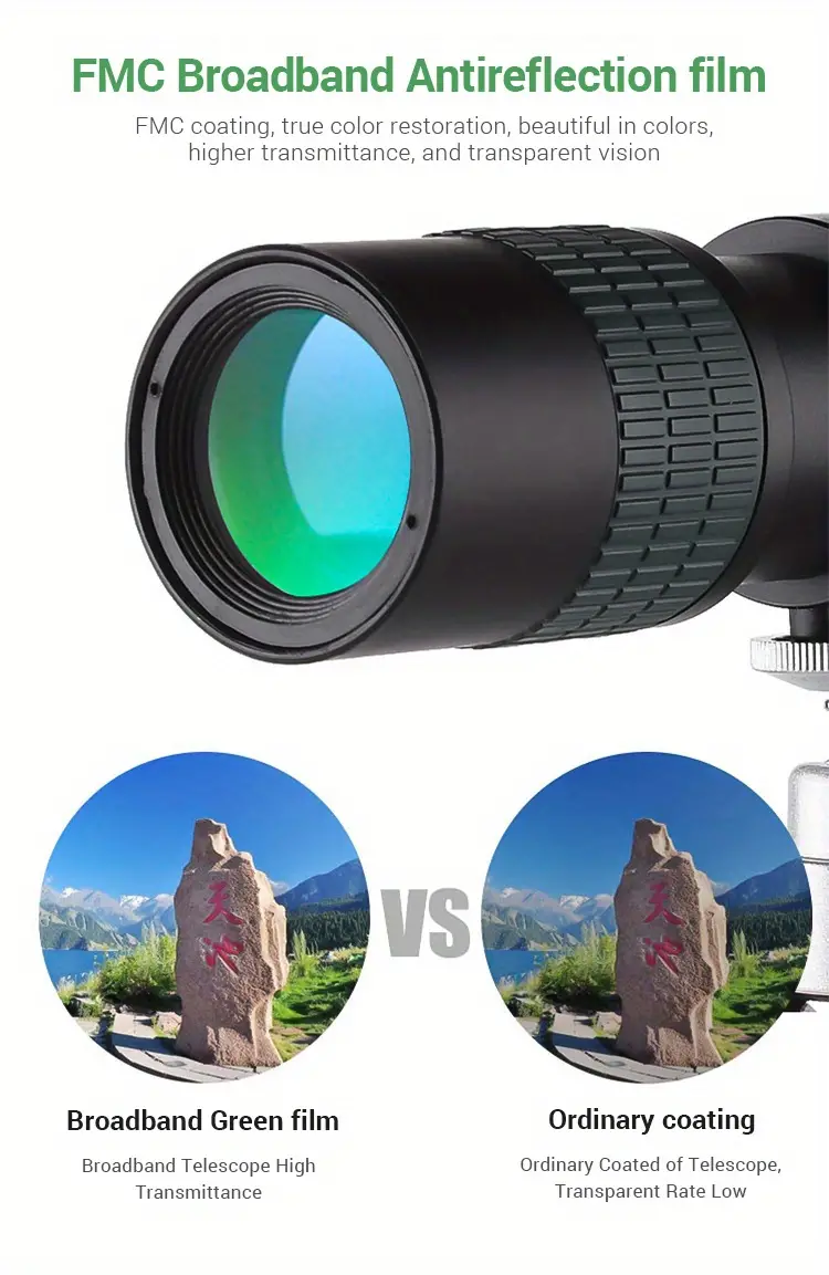 8 24x30 monocular telescope handheld monocular binoculars for birds watching hunting camping wildlife hunting details 6
