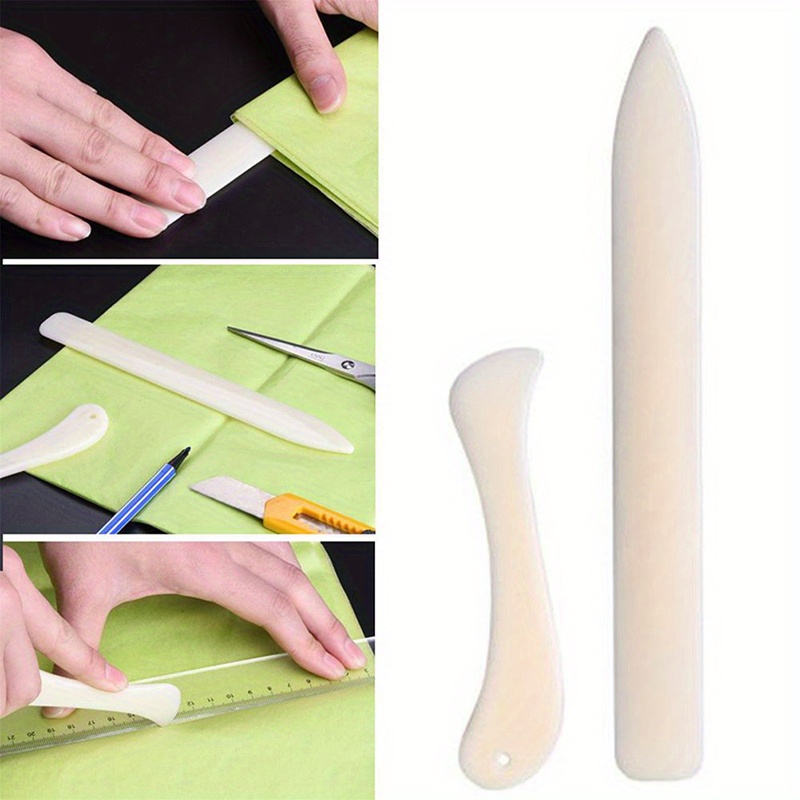 BAOFALI 8PCS Bone Folder &Scoring Tool, Paper Folding Tool, Smooth Paper  Creaser for DIY Handmade Paper Crafts, Card Making, Origami, Scrapbooking  and