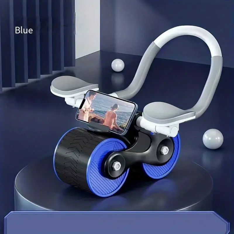 healthy abdominal wheel automatic rebound retraction abdominal roller exercise abdominal muscle thin belly weight loss household sports equipment details 6