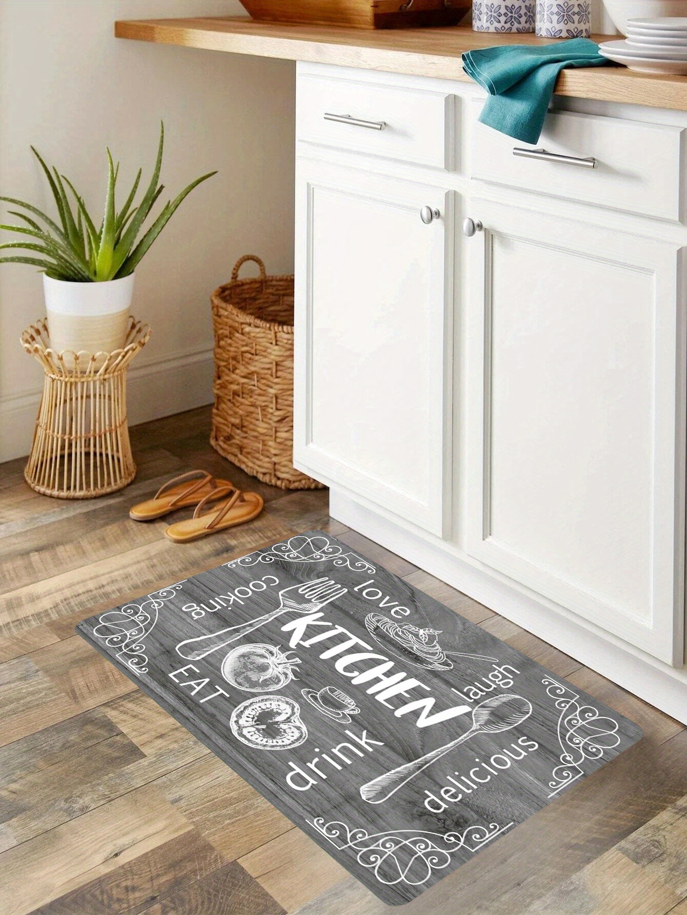 Anti fatigue Kitchen Mat: Anti slip Hallway Carpet Absorbent - Temu ...