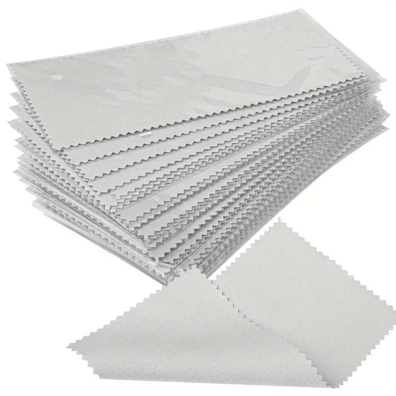 Individually Wrapped Jewelry Cleaning Cloths Sterling Silver - Temu