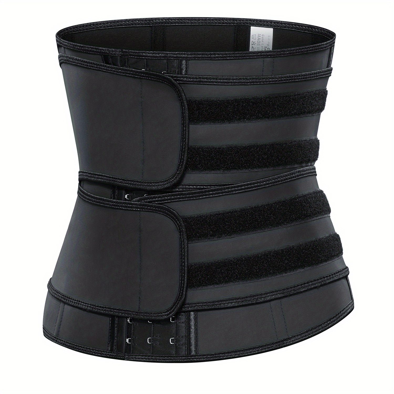 Black Breasted Adjustable Waistbelt Tummy Control Body shape - Temu