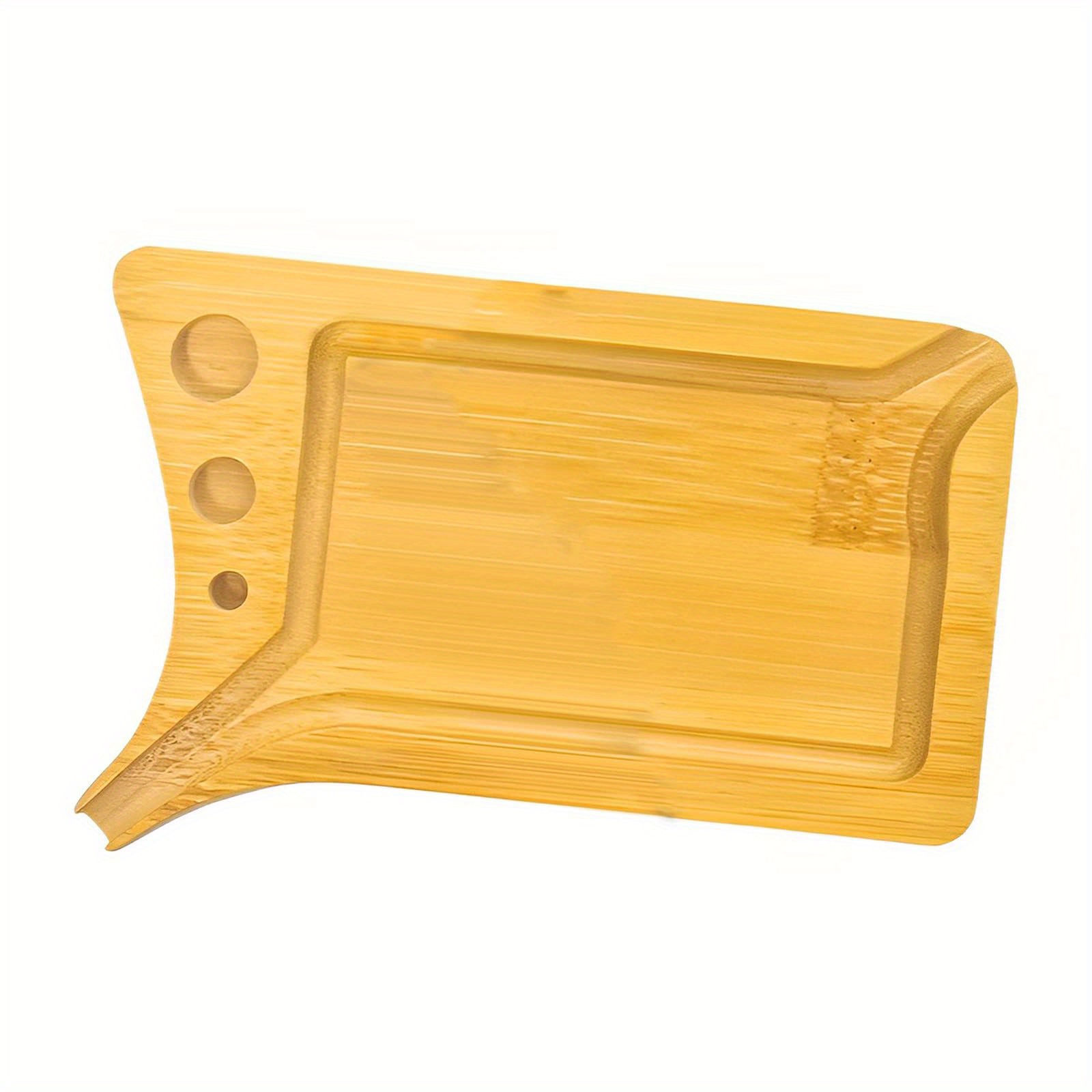 Wooden Rolling Tray Portable Wooden Tray Cigarette Rolling - Temu