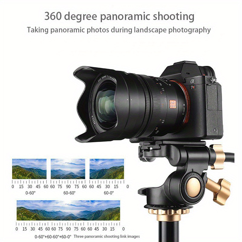 Heavy Duty Video Camera Tripod Pan Head Video Tripod Head Temu