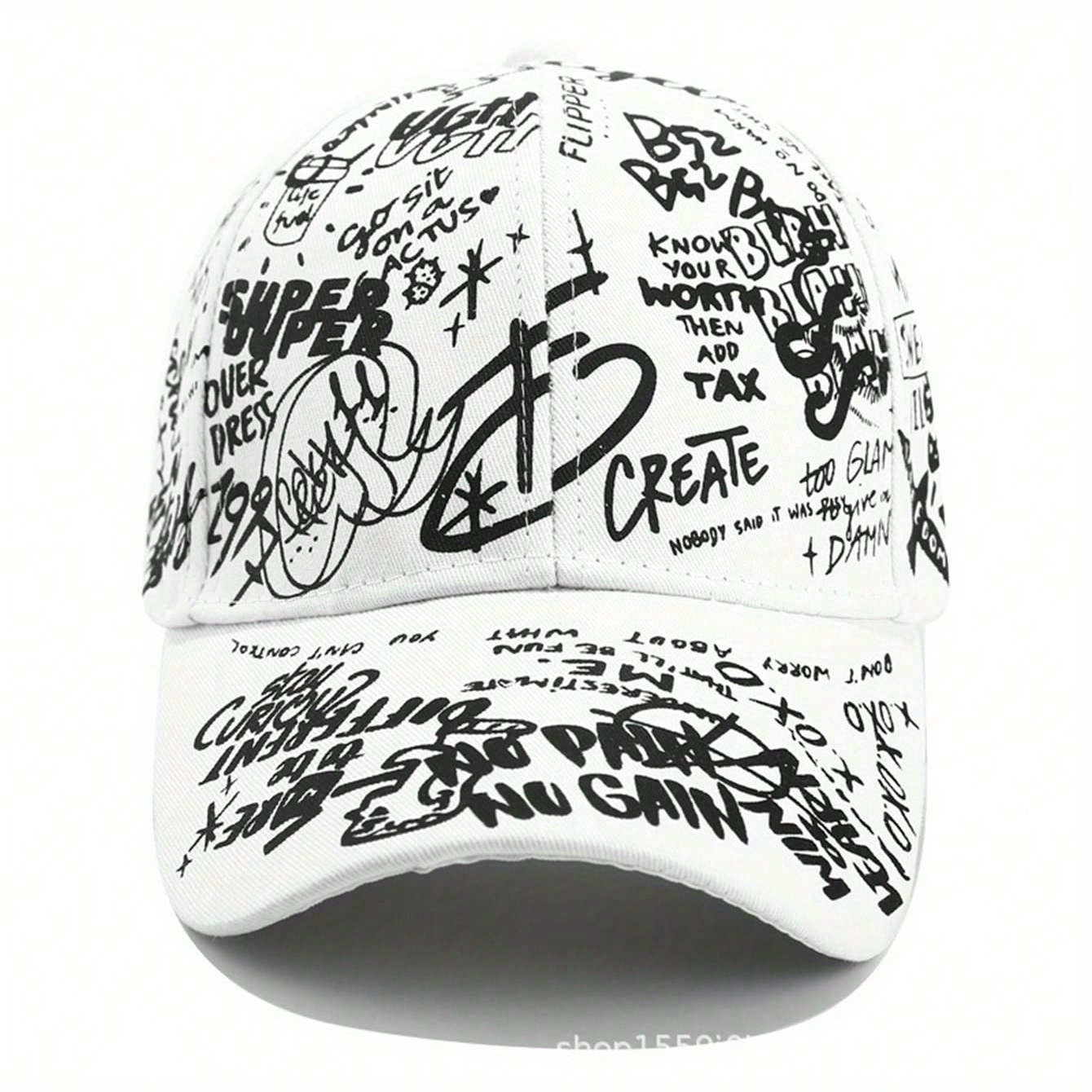 Men's Graffiti Baseball Cap