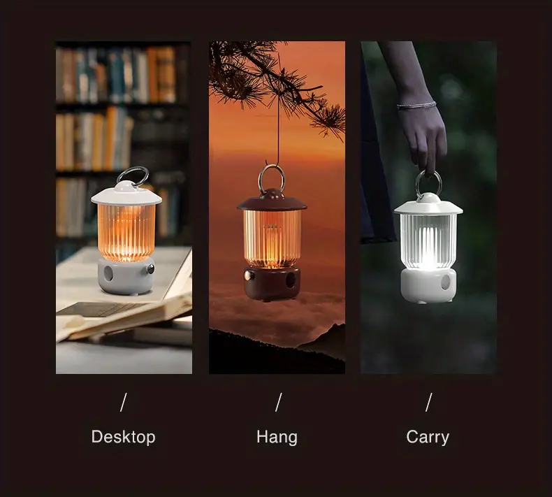 1pc lighthouse mini style spray air humidifier 260ml water tank 2000mah silent ultrasonic humidifier portable moisturizer easy to carry and hang suitable for travel bedroom study office details 7