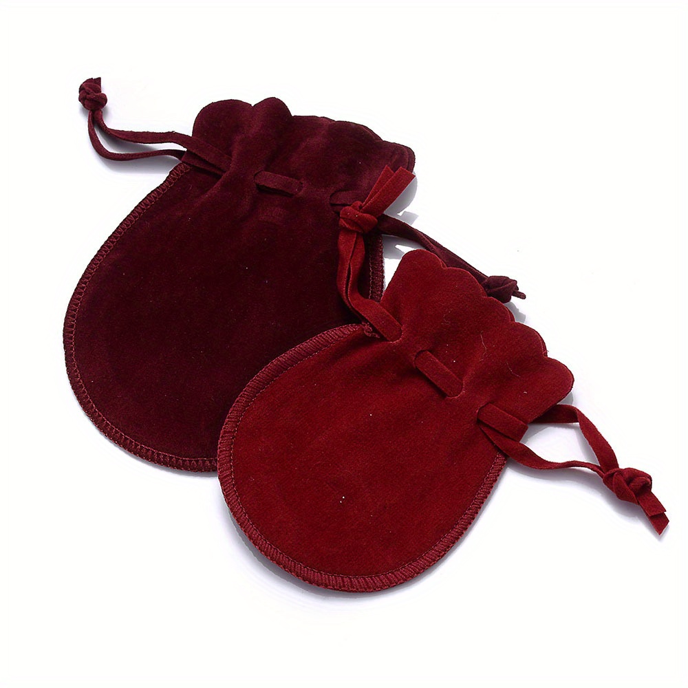 Drawstring Velvet Packing Bag For Jewelry Gift Calabash - Temu