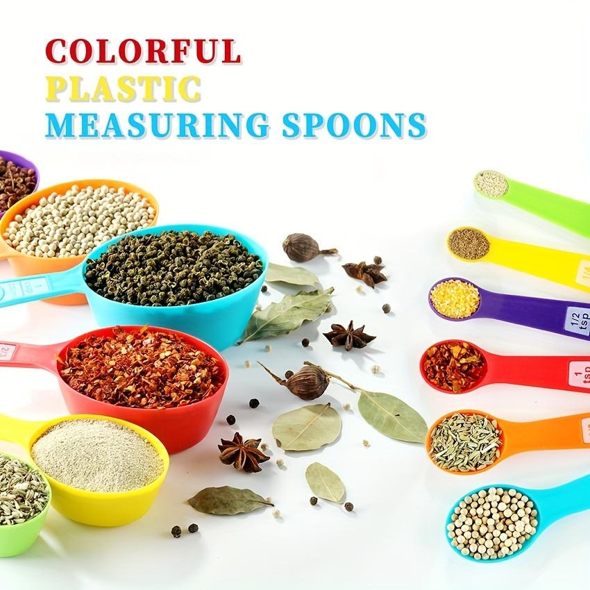 Colorful Stainless Steel Measuring Cups With Stackable - Temu