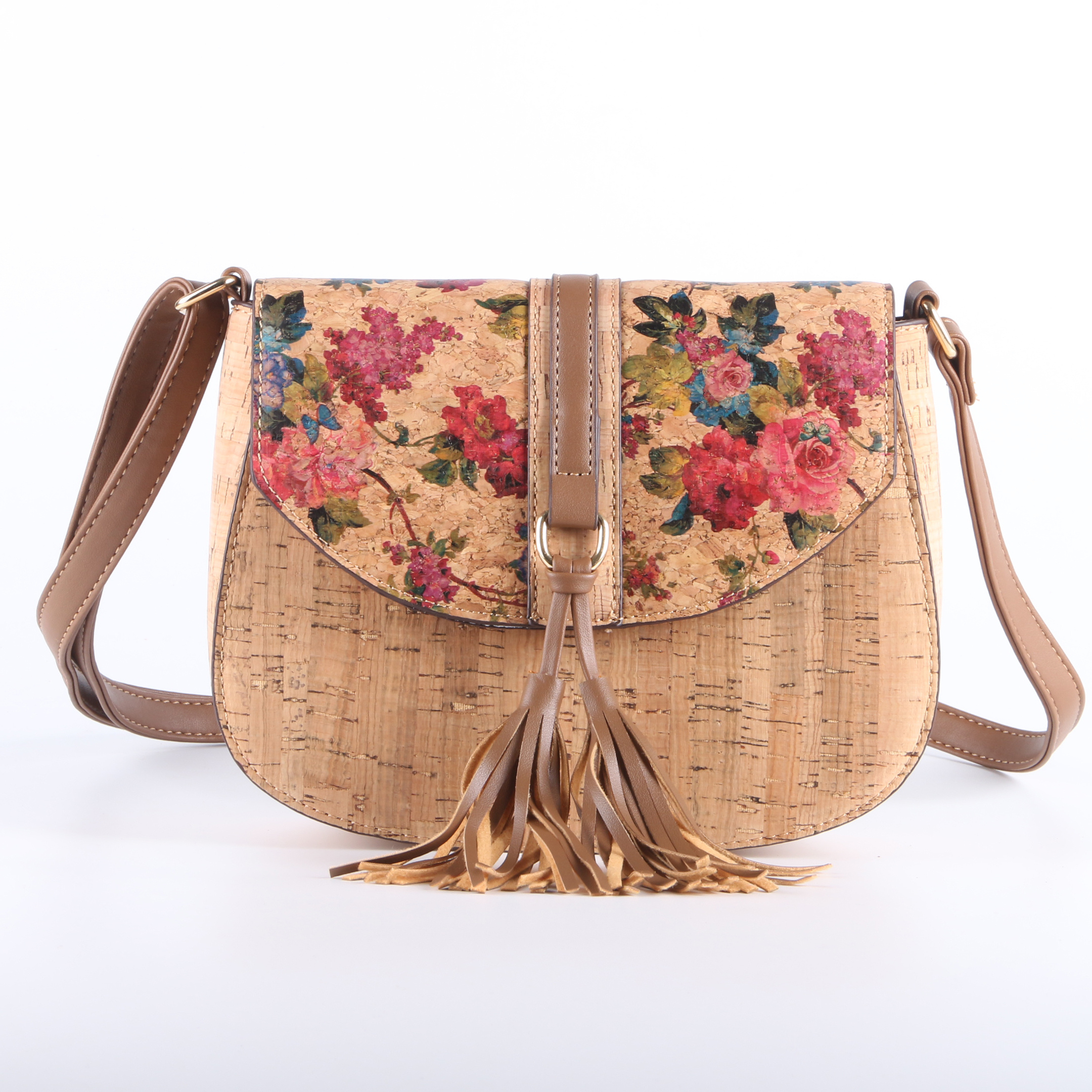 Vintage Pattern Shoulder Bag, Flap Crossbody Bag, Classic Storage