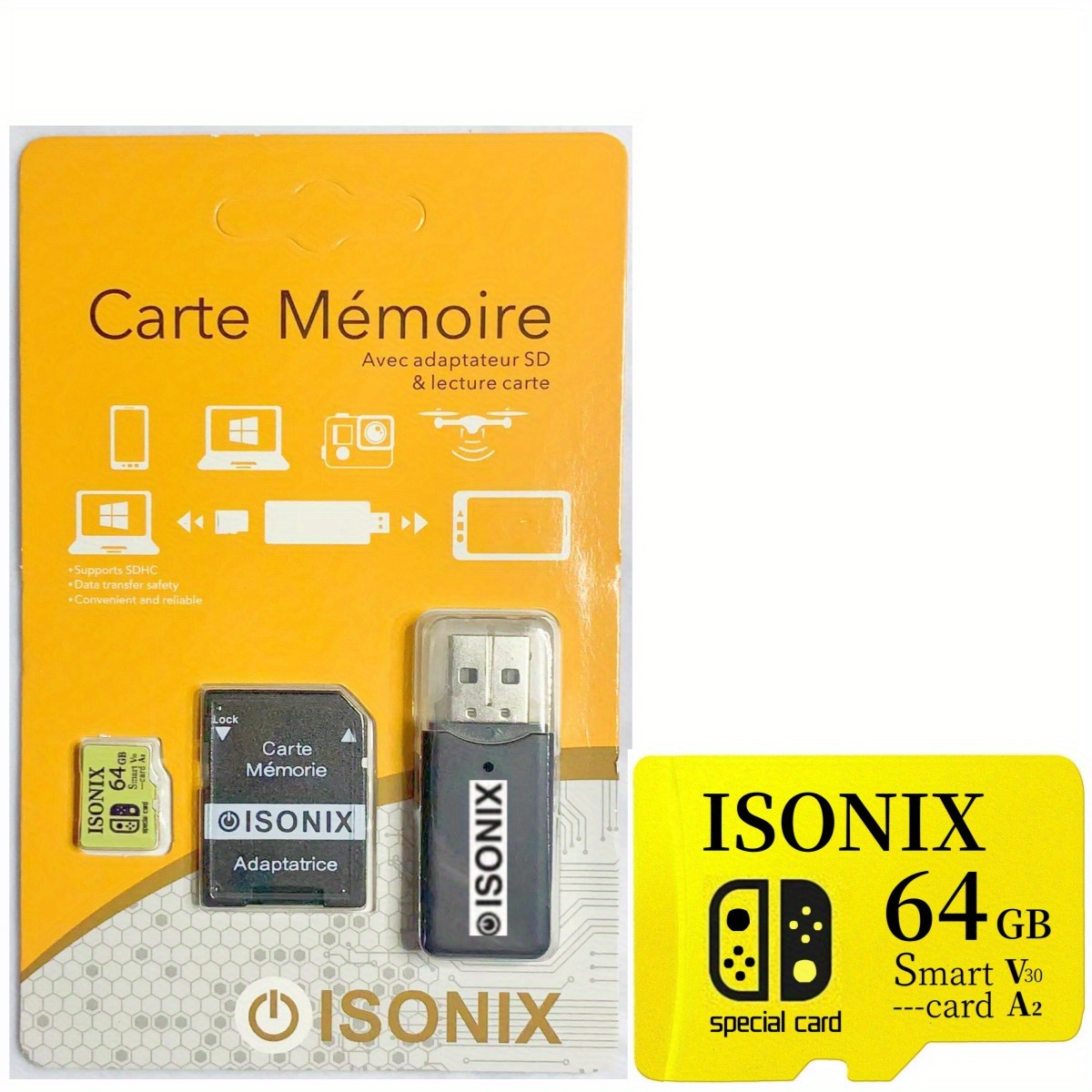 Carte mémoire SD / Micro SD