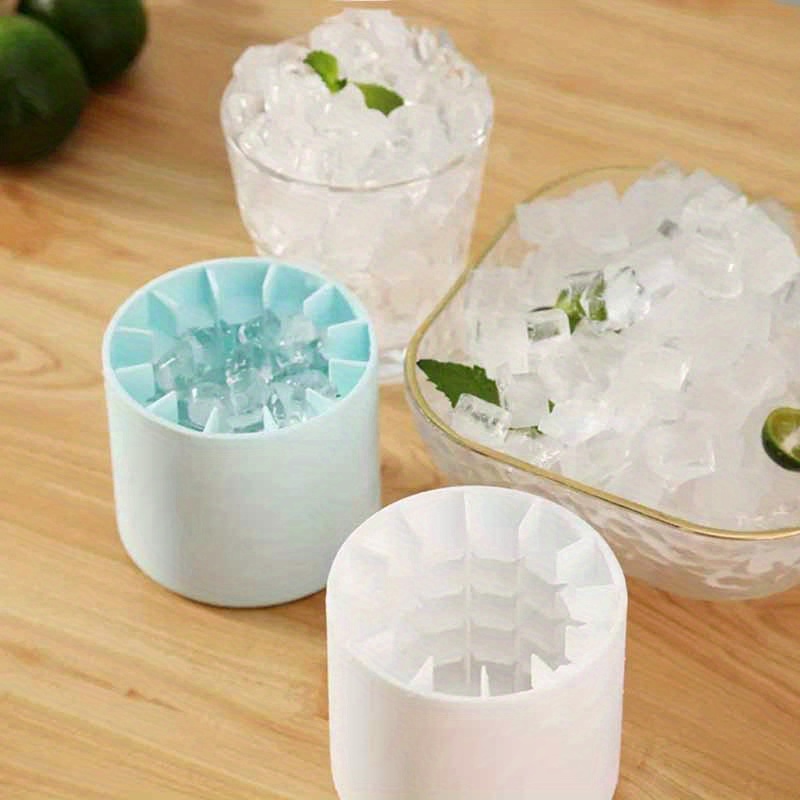 Silicone Ice Cube Mold Large Ice Bucket Cup Quickly Freeze Ice