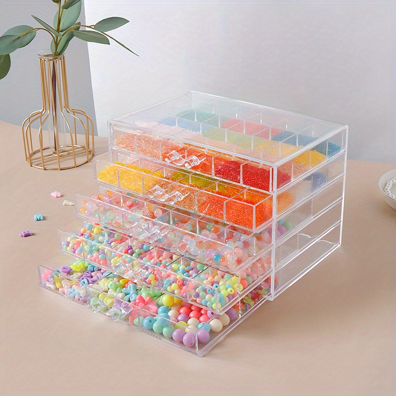 Plastic Transparent Multi grids Drawers Jewelry Accessories Temu