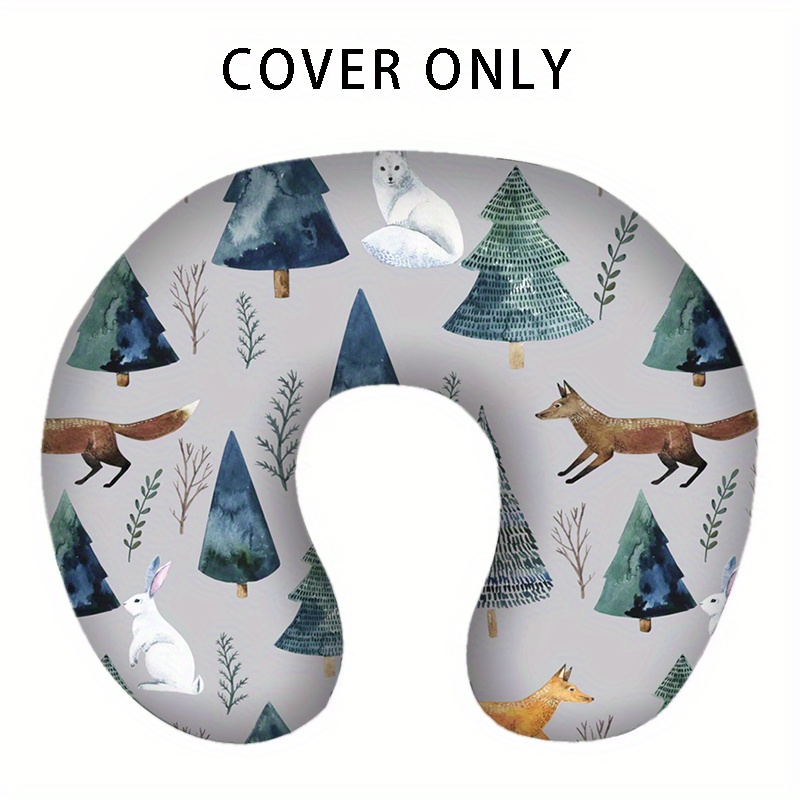 soft fabric nursing pillow cover   breastfeeding moms christmas halloween thanksgiving day gift details 3