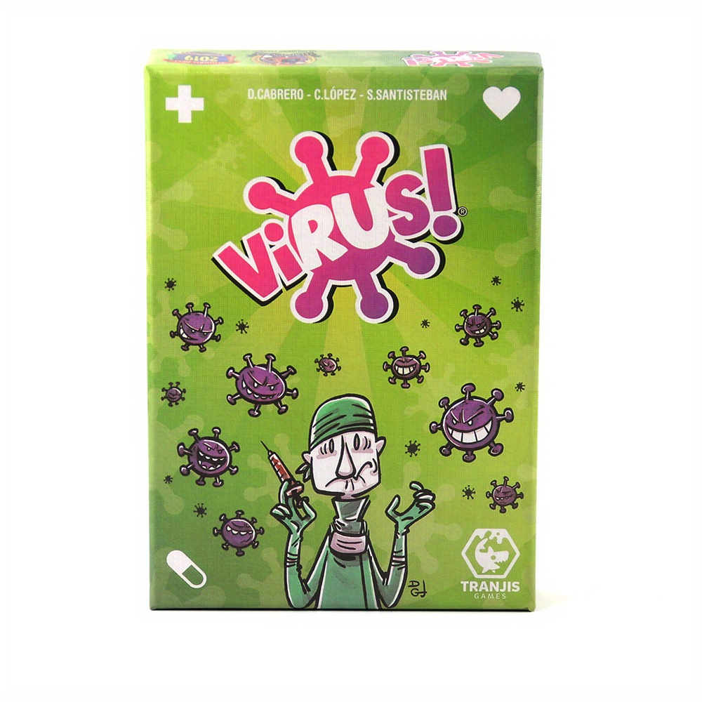 Virus Card Game The Contagiously Fun Card Game Spanish Version Virus 2