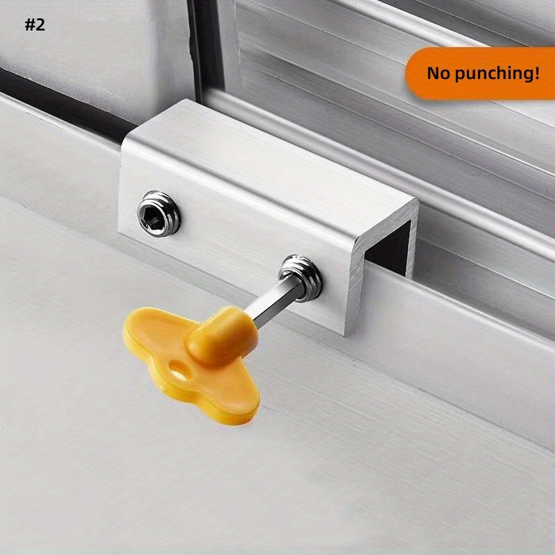 Sliding Door Lock For Child Safety, 2 Pack Window Stoppers For Sliding  Windows/sliding Screen Door Lock For Baby Proof