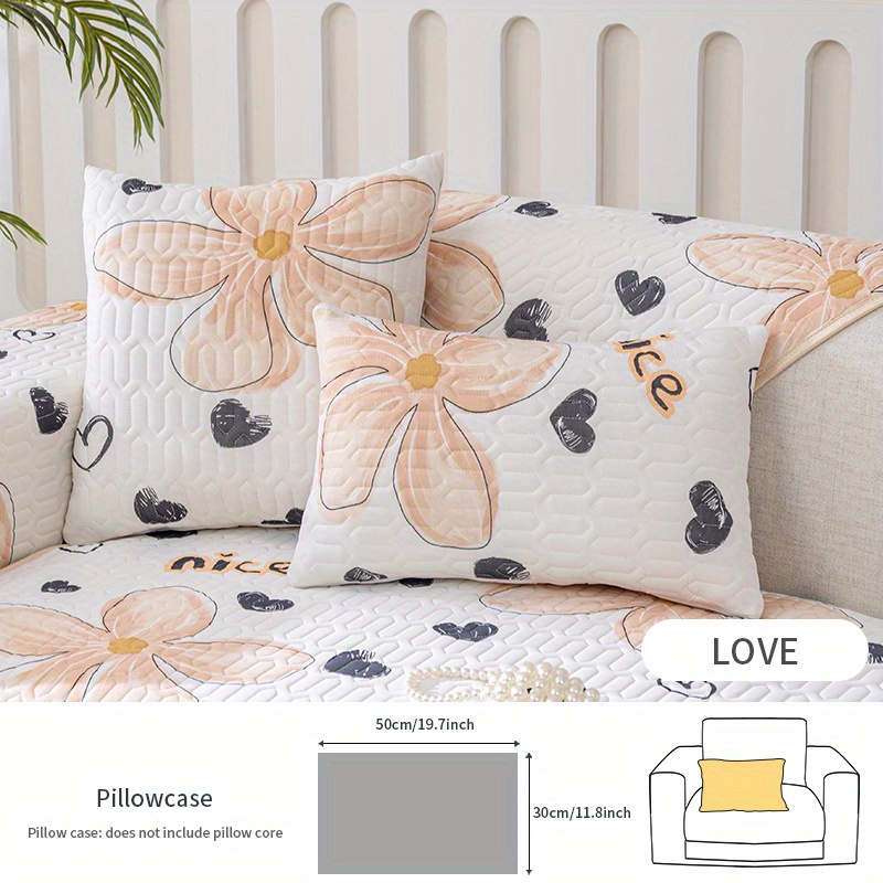 1pc Solid Color Cushion Cover Without Filler, Simple Throw Pillow Cover,  Pillow Insert Not Include, For Sofa, Living Room