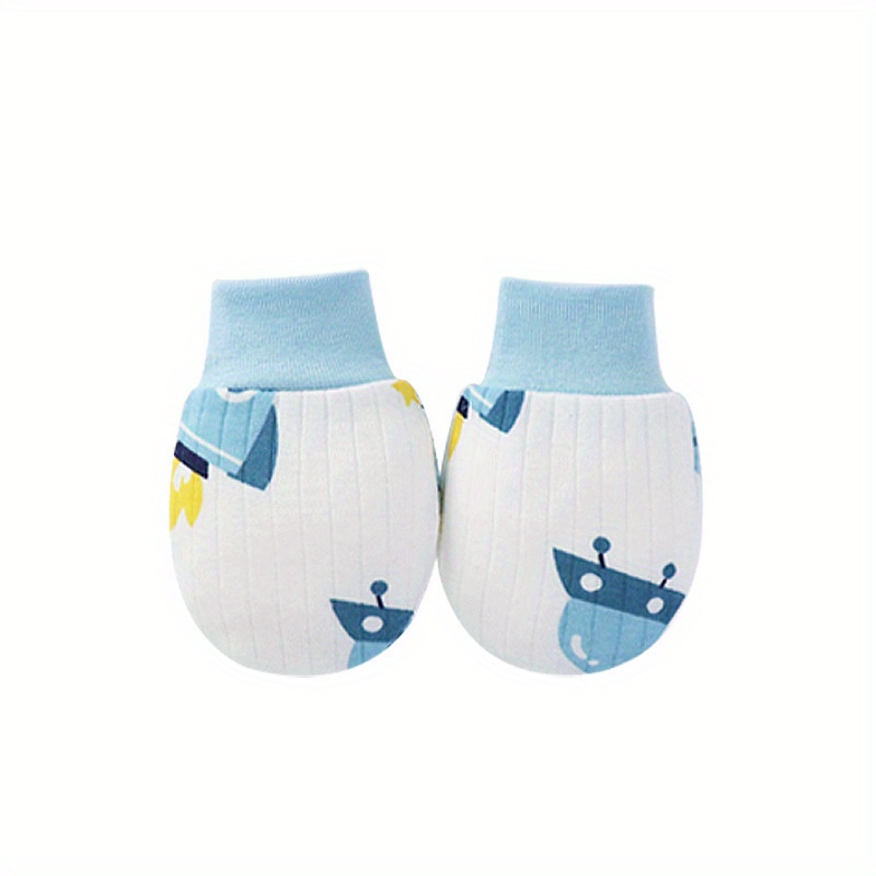 newborn baby mittens soft cotton lightweight season Temu Canada