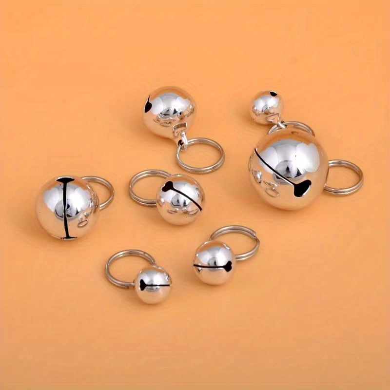 Anti-Lost Training Bells 25 Pack Colourful Pet Bell Round Dog Bells Kitten Small Animal Accessories For Collars Christmas Decoration Jingle Bell