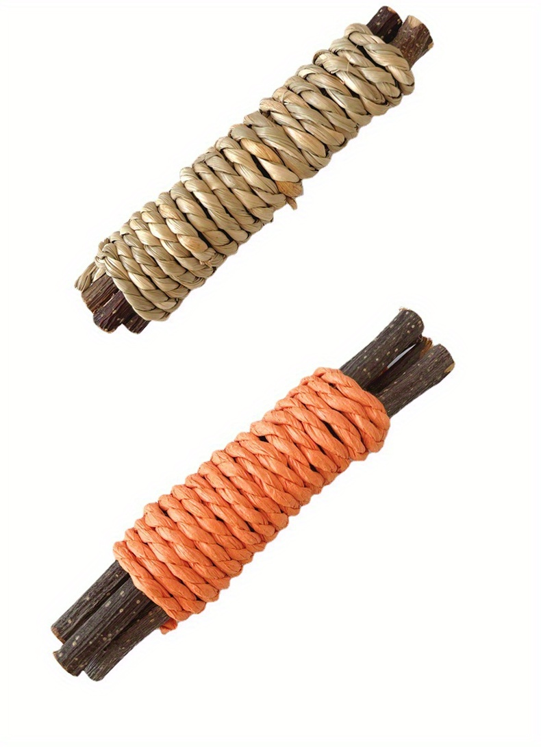 Pet Rabbit Molar Apple Branch Roll 7