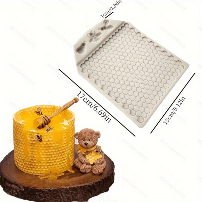 Honey Bee Shaped Cake Decoration Fondant Mold Diy Baking Gadget Cake Baking  Mold