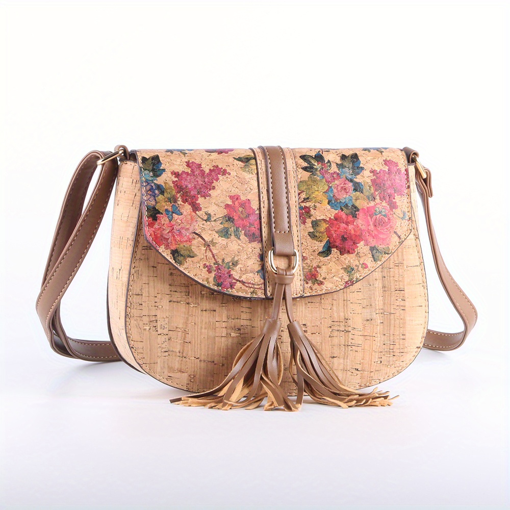 Vintage Pattern Women's Flap Crossbody Bag